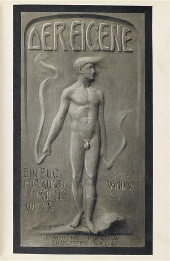 ADOLF BRAND (1874-1945) and KONRAD LINKE (DATES UNKNOWN).  Der Eigene: Ein Buch für Kunst und Mänliche Kultur. Vol VI.